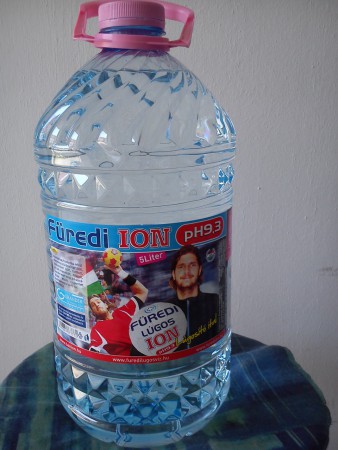 Füredi lúgos víz ( pH= 9,3)